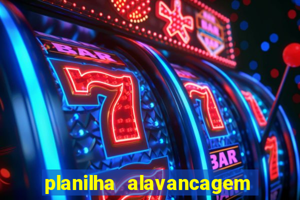 planilha alavancagem de banca